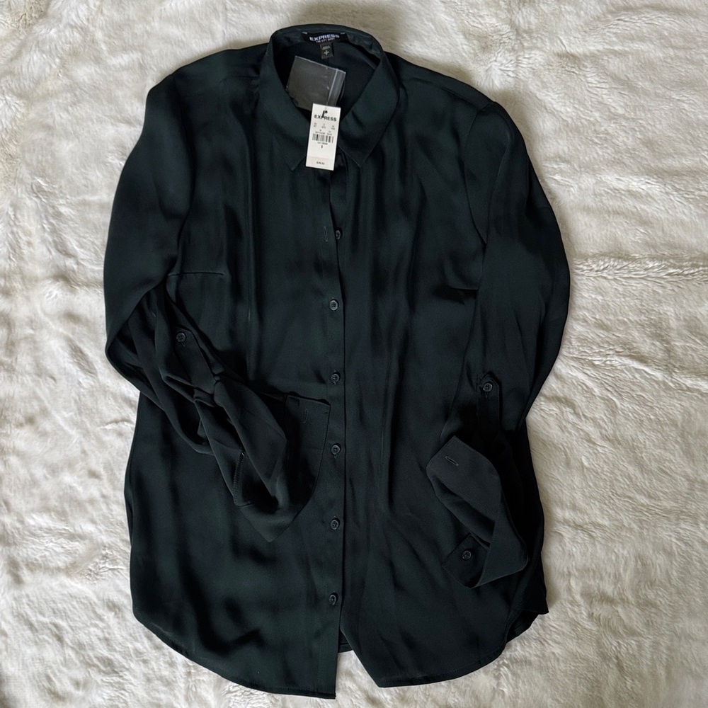 Express Dark Green City Shirt